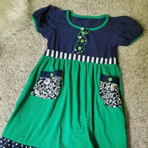 Creative Cuties girls boutique dress sizes 7/8`